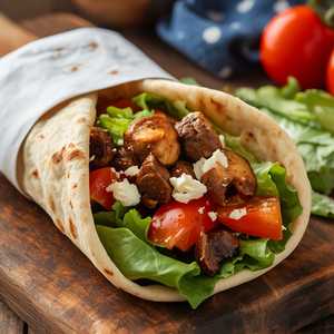 Fable Mushroom Gyro Wrap