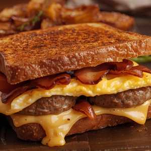 T.U.B.S. (Ted's Ultimate Breakfast Sammy)