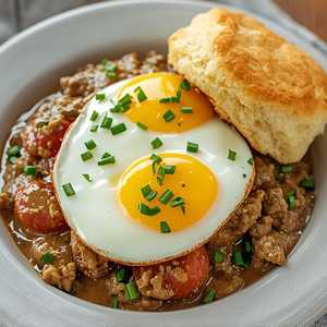 Nana's Biscuits & Sausage Gravy