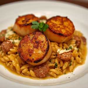 BLACKENED SCALLOPS