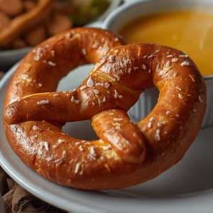 Hot Bavarian Pretzel