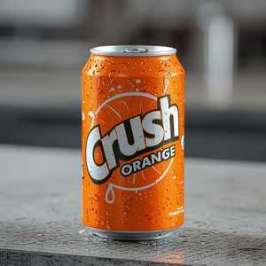 Crush Orange Soda - 12oz Can