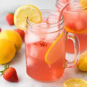 Fresh Squeezed Strawberry-Lemonade