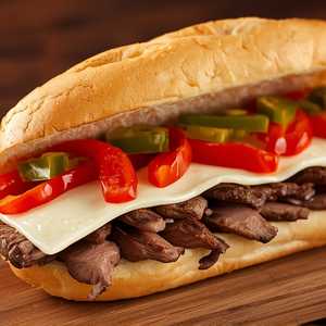 Hot Pepper Cheese Steak