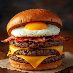 The Dublin Double Burger