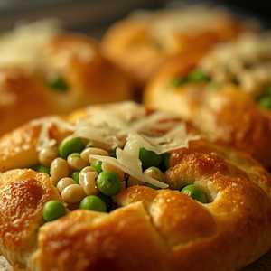 Fava & Green Peas Kulcha