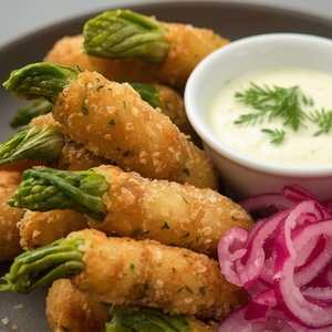 Crispy Fiddlehead Ferns