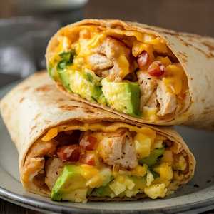 Miam Chicken Burrito