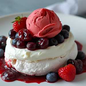 Pavlova & Blood Orange