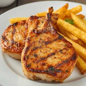 2 Pc Turkey Chops Dinner