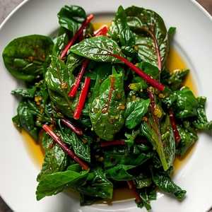 Steamed Swiss Chard