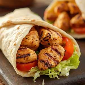 Chicken Kabob Pita