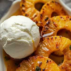 TANDOORI PINEAPPLE BURRATA