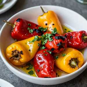 Roasted Smoked Peppers