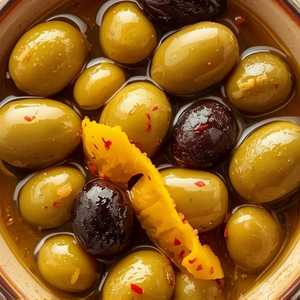 marinated olives