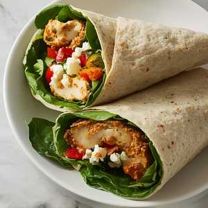 Mediterranean Chicken Wrap