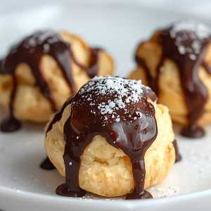 Chocolate Profiteroles