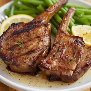 Butterflied Lamb Chops