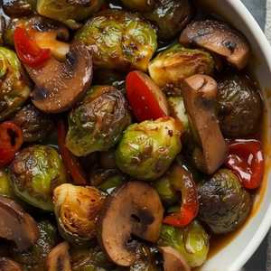 Roasted Brussels Sprouts, V GF