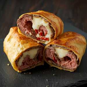 Steak & Cheese Egg Rolls