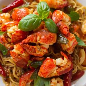 Spicy Lobster Noodles