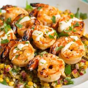 Wood Grilled Shrimp