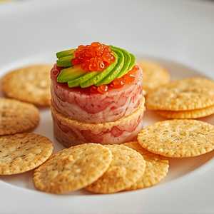 Ahi Tuna Poke Stack