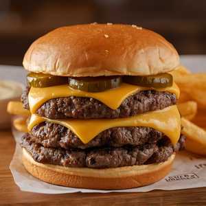Double Double Cheese Burger