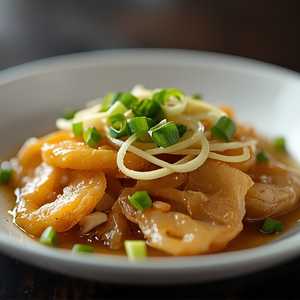 Beef Tripe With Ginger & Onion