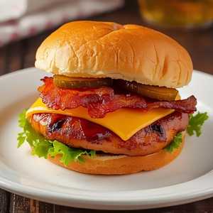 BBQ Smothered Chicken Sandwich