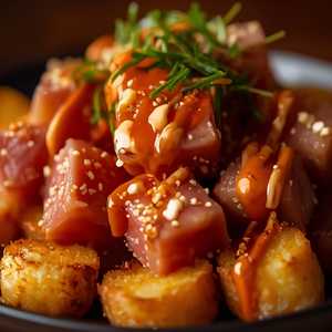 Ahi Tuna Tots