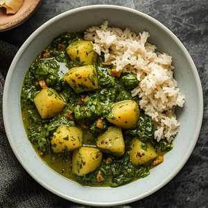 Reg Saag Aloo