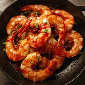 Shanghai Style Pan-Fried Prawn
