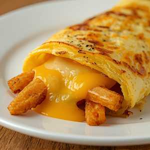 QUESO PAPA Y CEBOLLA