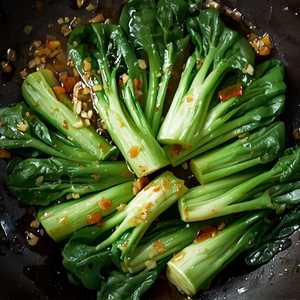 Stir-Fried Baby Bok Choy