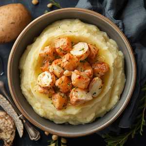 Garlic King Crab Mash