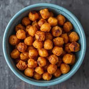 Spicy Crispy Chickpeas