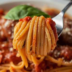 Spaghetti With Meatballs