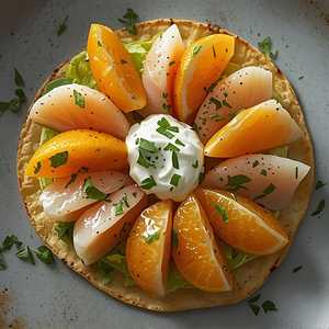 Hamachi Crudo Tostada
