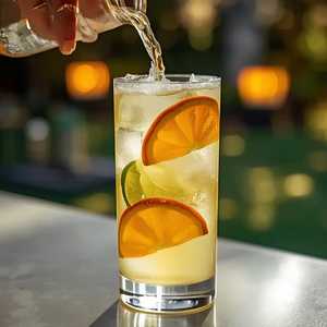 SPARKLING SKINNY MARGARITA