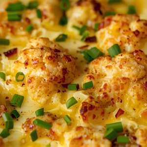 Baked Cauliflower Gratin