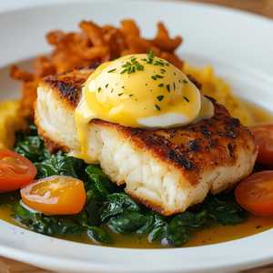 Pan Fried Black Cod