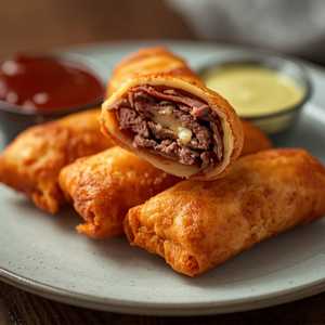 Cheesesteak Eggroll