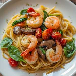 Shrimp Florentine