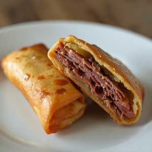 Corned Beef Egg Roll