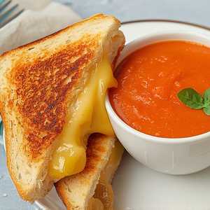 Grilled Cheese W/ Tomato Soup