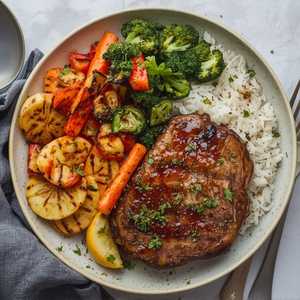 Lions Mane Mushroom Kebab