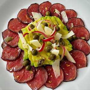 Beef and Avocado Carpaccio