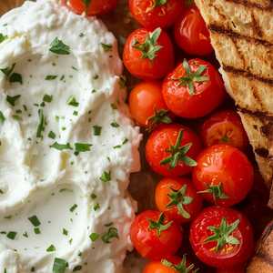 Roasted Tomato & Whipped Feta