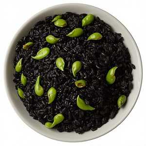 Edamame Steamed Black Rice